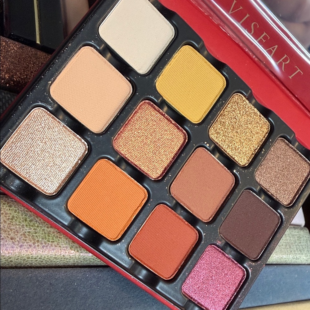 Viseart Eyeshadow Palette - Rich Golds and Browns